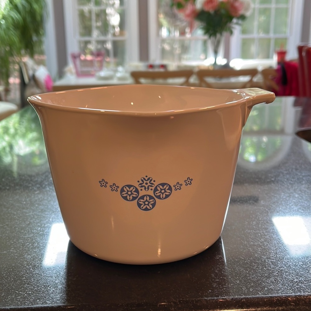 1 Qt Sauce Maker "American Oil Star/Snowflake" by CORNING (No Glass Lid)
